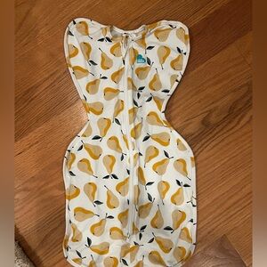Love to dream sleep Sack with Yellow Pear Print size small
